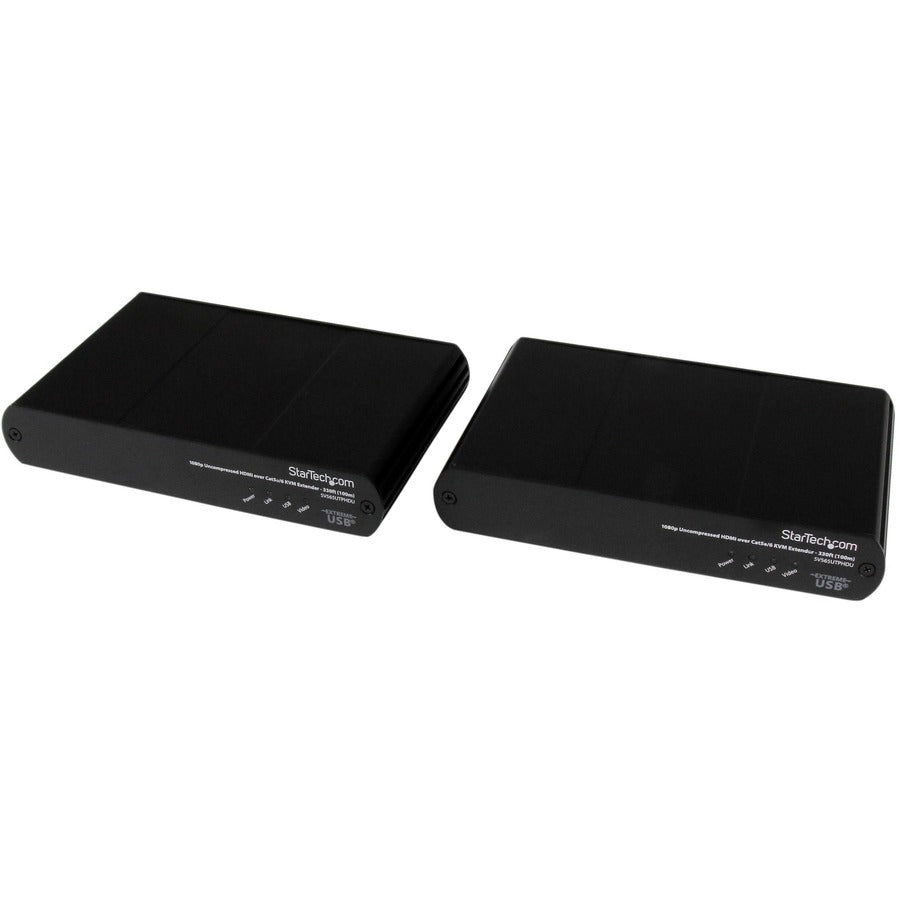StarTech.com USB HDMI over Cat 5e / Cat 6 KVM Console Extender w/ 1080p Uncompressed Video - 330ft (100m) SV565UTPHDU
