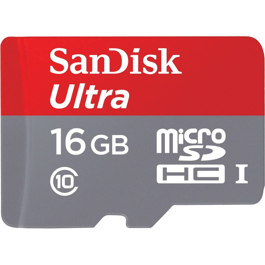 SanDisk Ultra 16 GB Class 10/UHS-I microSDHC SDSQUNC-016G-AN6IA