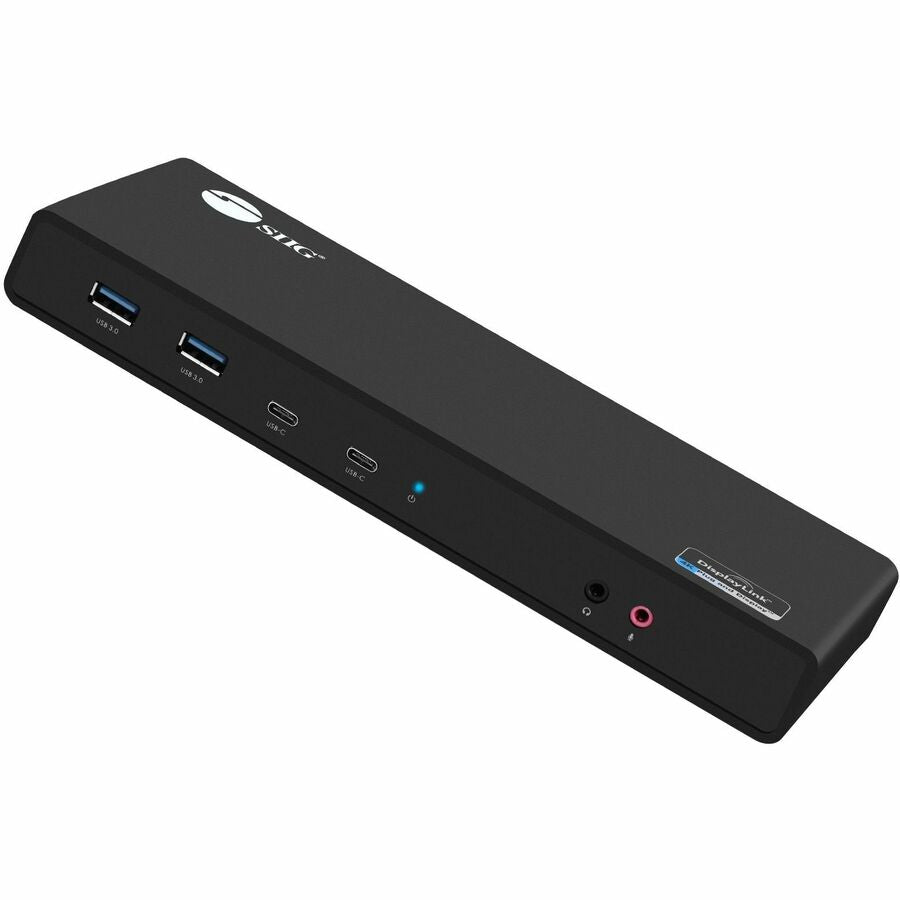 SIIG USB 3.1 Type-C Dual 4K Docking Station with Power Delivery 60W JU-DK0811-S1