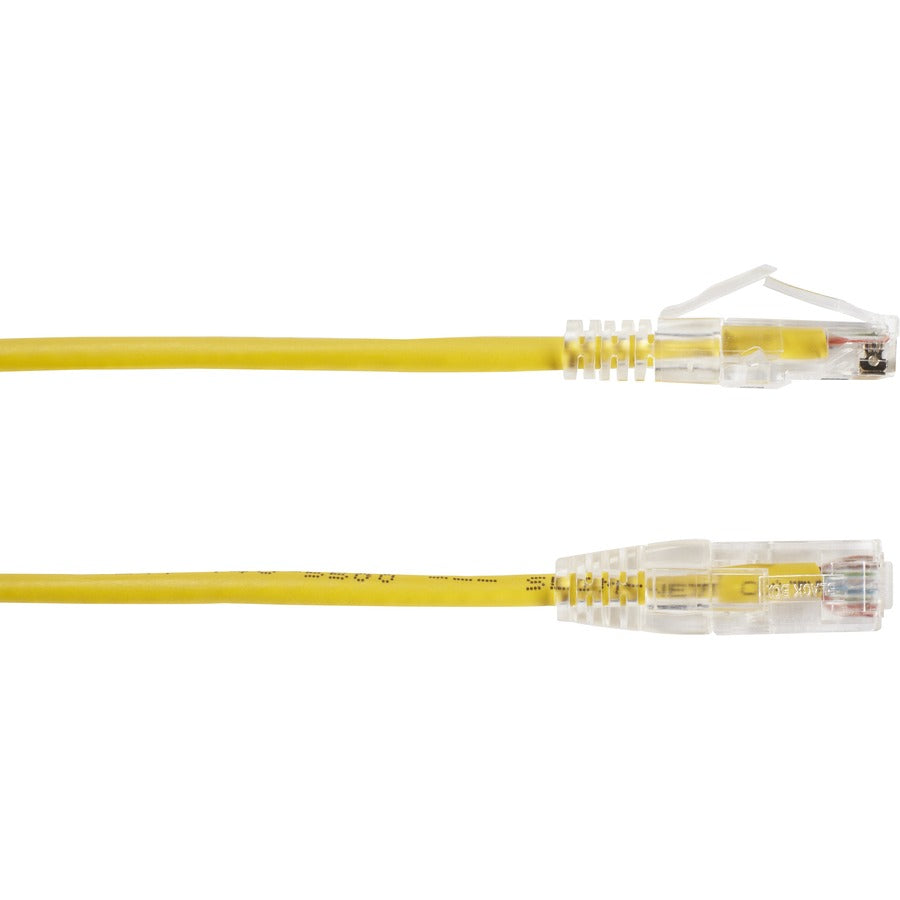 Black Box Slim-Net Cat.6a UTP Patch Network Cable C6APC28-YL-15