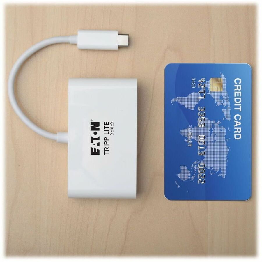 Eaton Tripp Lite Series 4-Port USB-C Hub, USB 3.x (5Gbps), 2x USB-A, 2x USB-C, White U460-004-2A2C