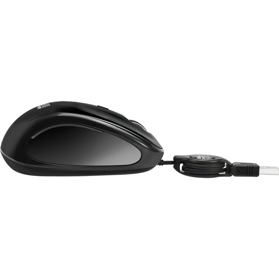 Adesso iMouse S8B - USB Illuminated Retractable Mini Mouse IMOUSE S8B