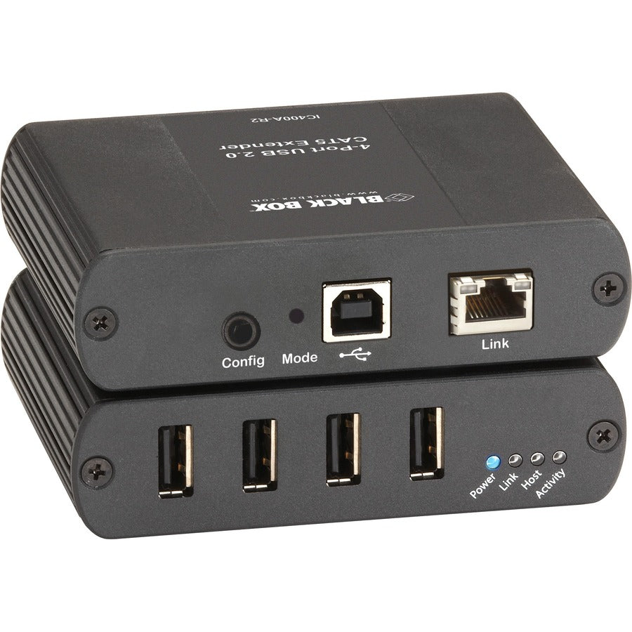 Black Box USB 2.0 Extender 4 Port CATx IC400A-R2