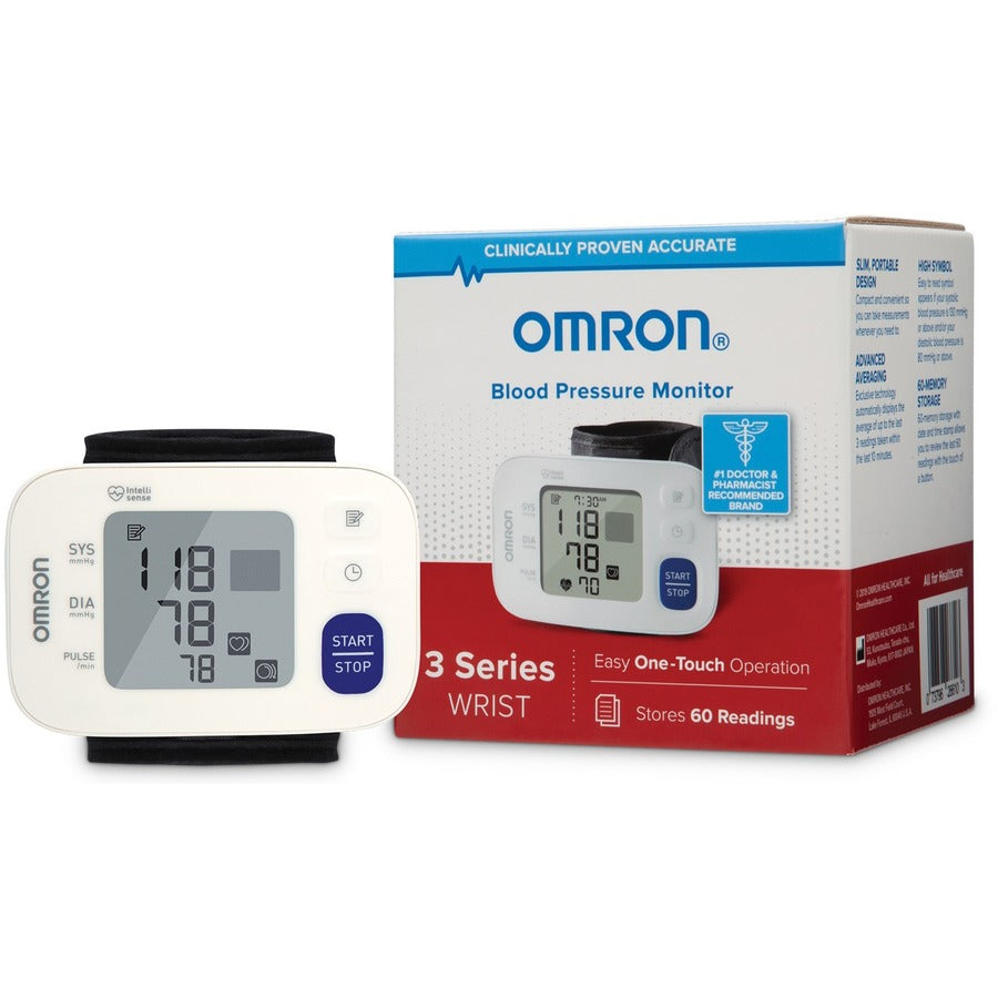 Omron 3 Series Wrist Blood Pressure Monitor BP6100