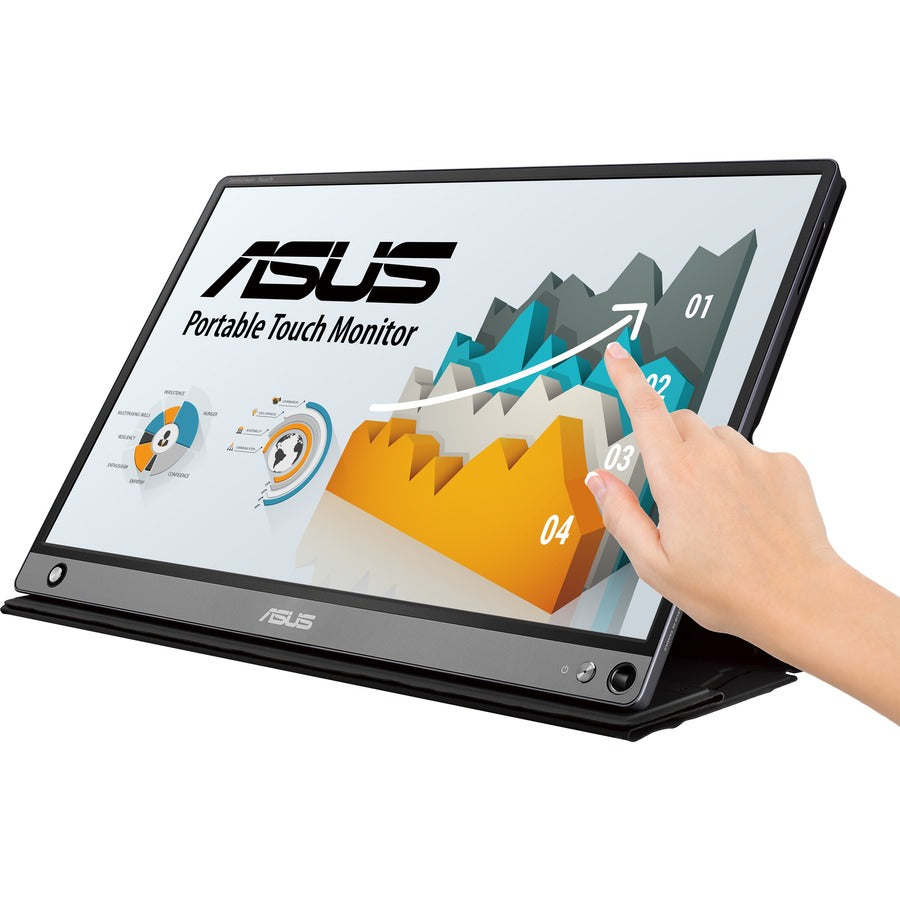 Asus ZenScreen MB16AMT 16" Class LCD Touchscreen Monitor - 16:9 MB16AMT
