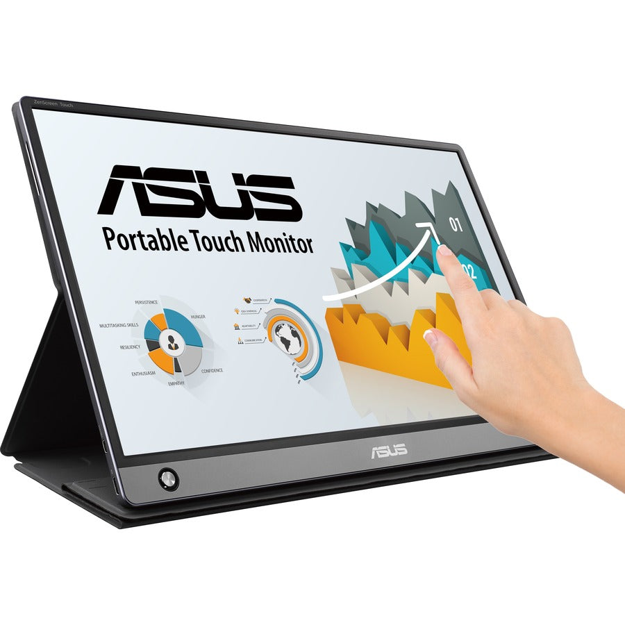 Asus ZenScreen MB16AMT 16" Class LCD Touchscreen Monitor - 16:9 MB16AMT