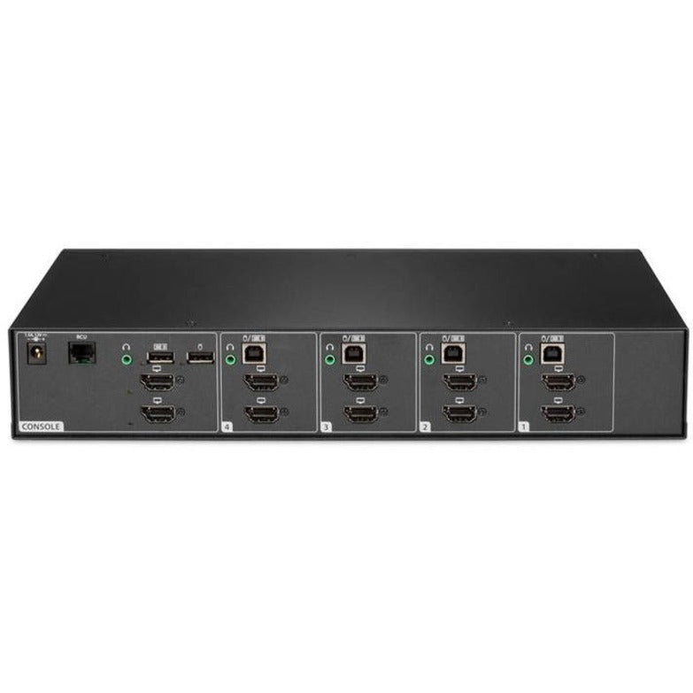 Vertiv Cybex SC900 Secure KVM | Dual Head | 4 Port Universal DisplayPort | NIAP version 4.0 Certified SC940DPH-400