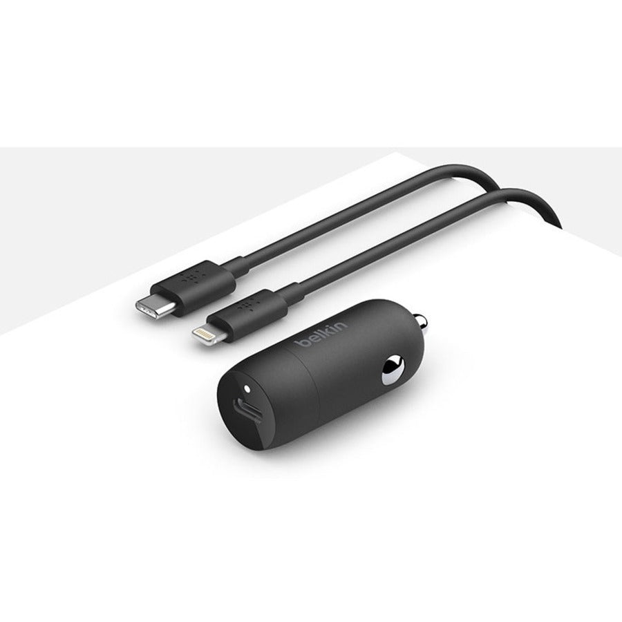 Belkin BOOST&uarr;CHARGE 20W USB-C PD Car Charger CCA003BTBK