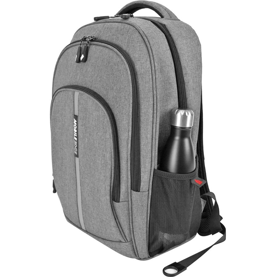 Mobile Edge Commuter Carrying Case Rugged (Backpack) for 15.6" to 16" Notebook, Travel Essential - Gray MEBPC2