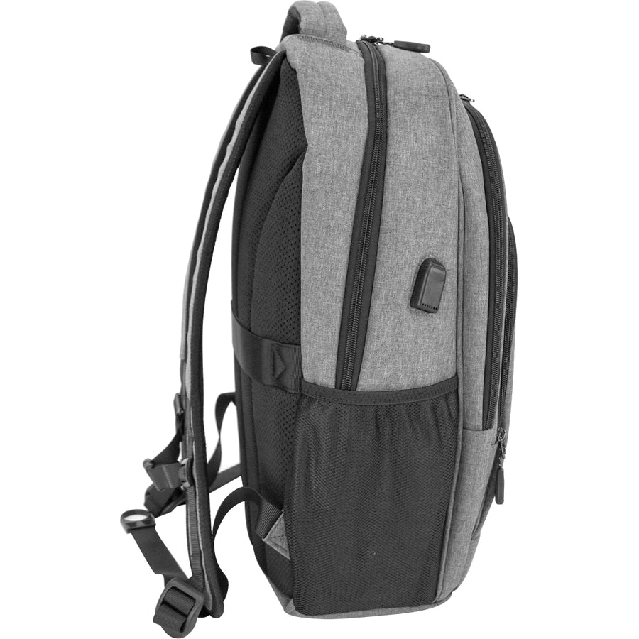 Mobile Edge Commuter Carrying Case Rugged (Backpack) for 15.6" to 16" Notebook, Travel Essential - Gray MEBPC2