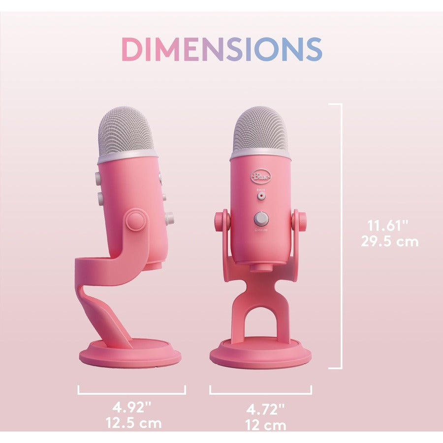 Blue Yeti Wired Microphone - Pink Dawn 988-000530