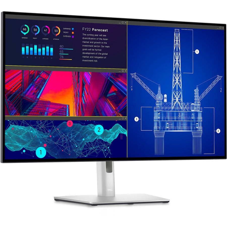 Dell UltraSharp U3223QE 32" Class 4K UHD LCD Monitor - 16:9 - Black, Silver DELL-U3223QE