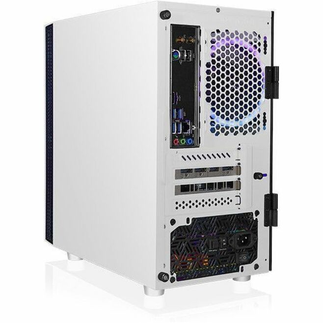 CLX SET Gaming Desktop Computer - Intel Core i5 10th Gen i5-10400F - 16 GB - 2 TB HDD - 500 GB SSD - Mini-tower - White TGMSETRTM1614WM