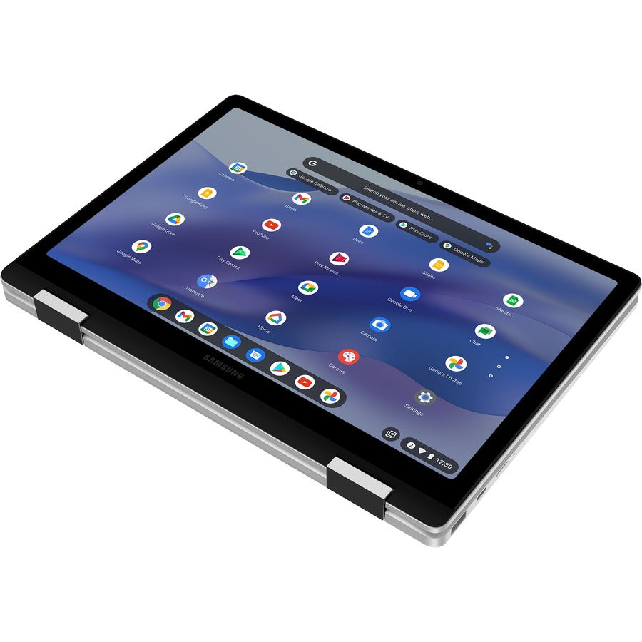 Samsung Galaxy Chromebook 2 XE520QEA-KB2US 12.4" Touchscreen Convertible 2 in 1 Chromebook - WQXGA - Intel Celeron N4500 - 4 GB - 64 GB Flash Memory - Silver XE520QEA-KB2US