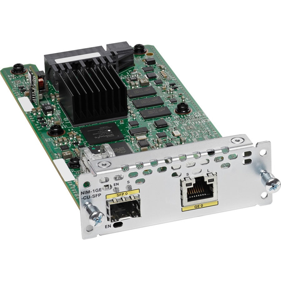 Cisco 1-Port Gigabit Ethernet WAN NIM NIM-1GE-CU-SFP=