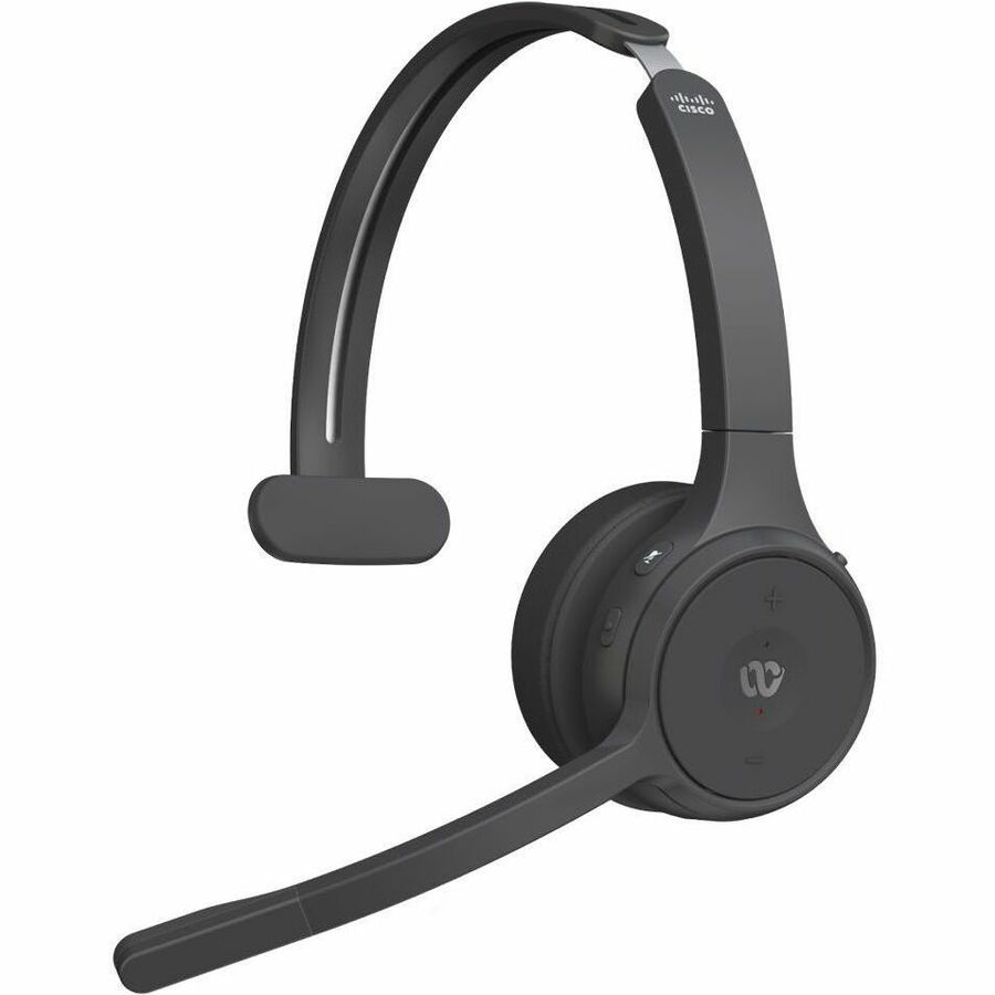 Cisco Single-Ear, Carbon Black Headset Bundle HS-WL-721-BUNA-C