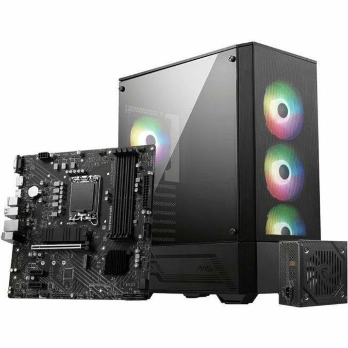 MSI Pro PRO B760M-P DDR4 Gaming Desktop Motherboard - Intel B760 Chipset - Socket LGA-1700 - Mini ATX B760MPD4