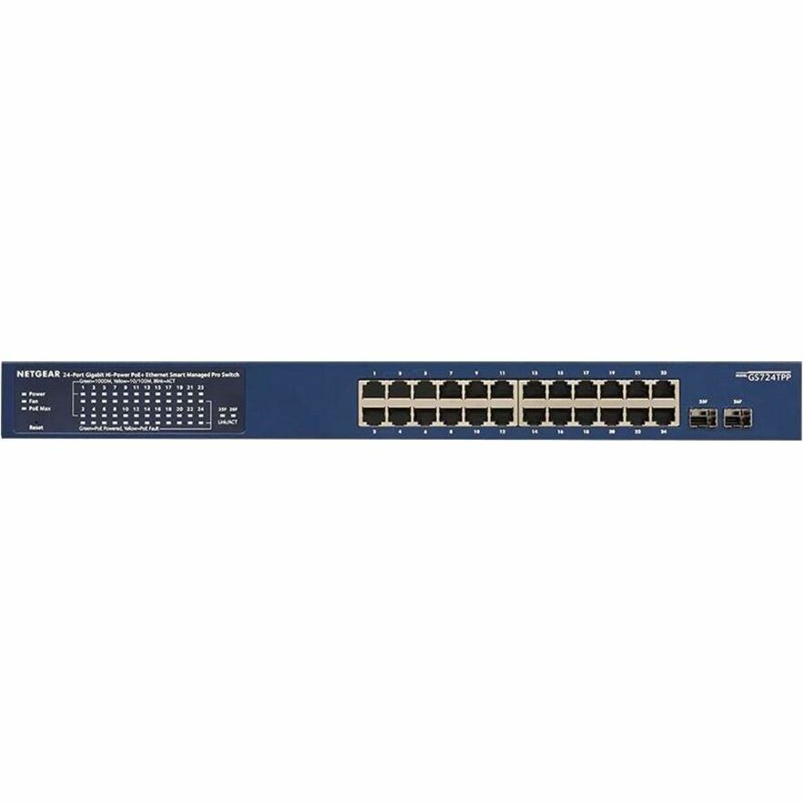Netgear Smart GS724TPP Ethernet Switch GS724TPP-300NAS