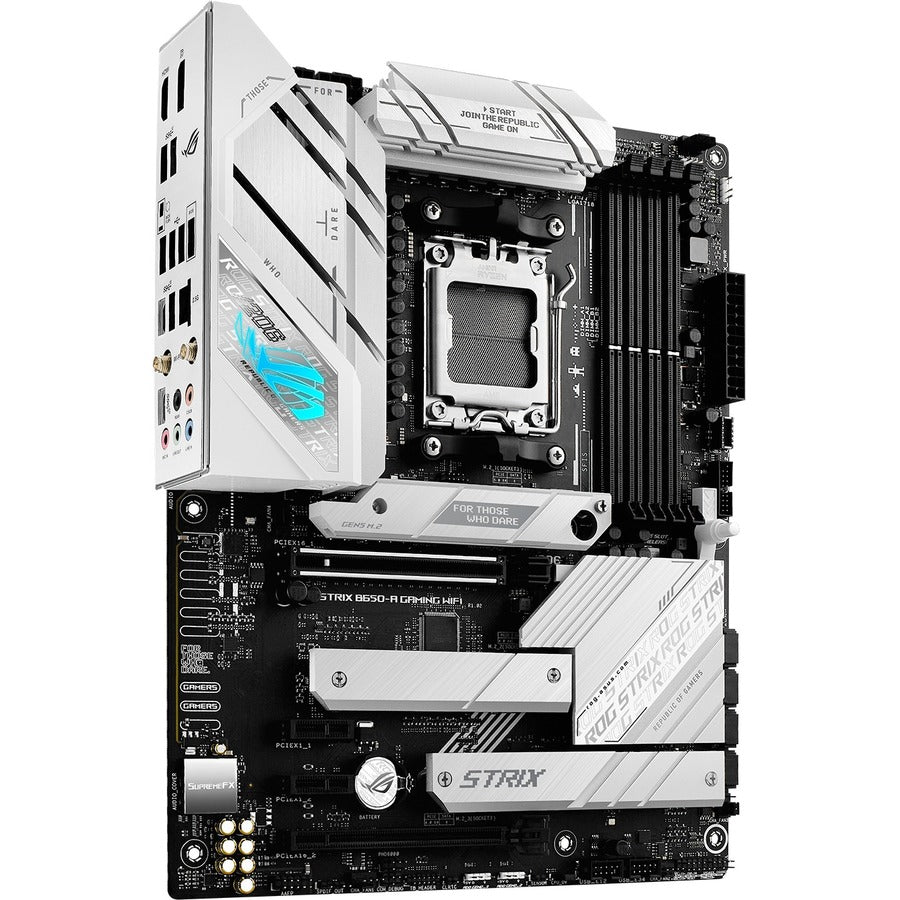 Asus ROG Strix B650-A GAMING WIFI Gaming Desktop Motherboard - AMD B650 Chipset - Socket AM5 - ATX ROG STRIX B650-A GAMING WIFI