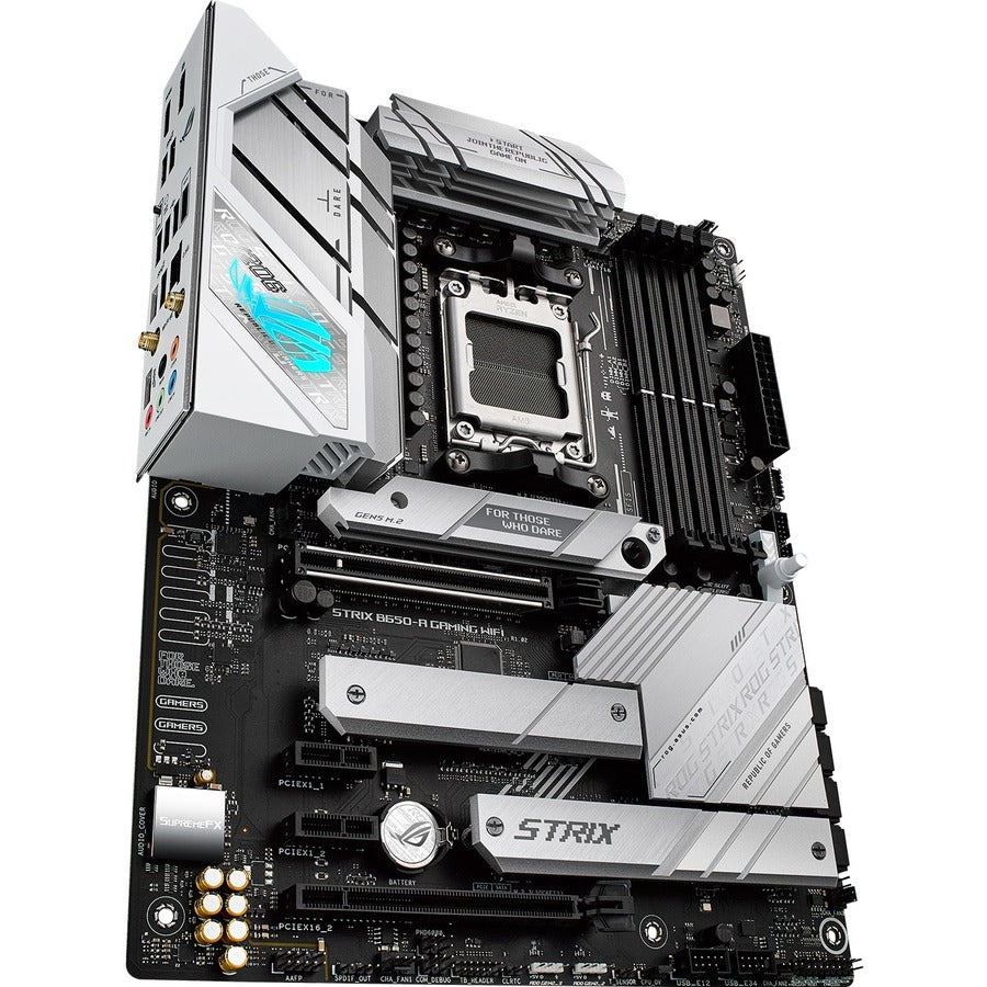 Asus ROG Strix B650-A GAMING WIFI Gaming Desktop Motherboard - AMD B650 Chipset - Socket AM5 - ATX ROG STRIX B650-A GAMING WIFI