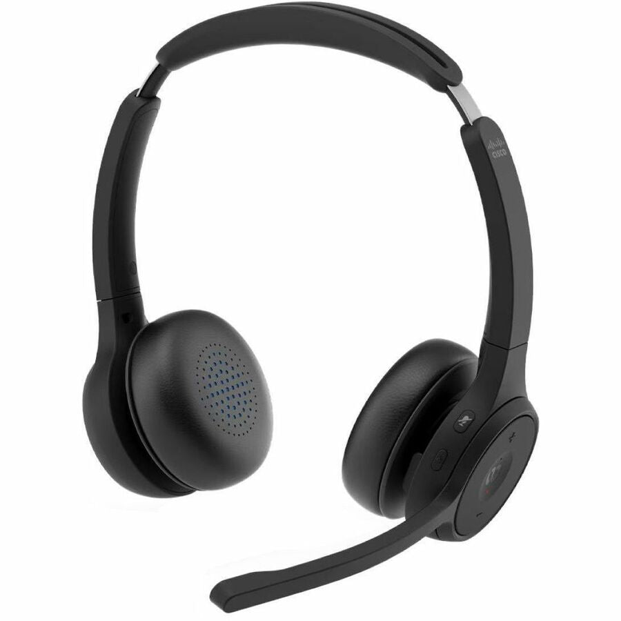 Cisco Single-Ear, Carbon Black headset bundle certified for Microsoft Teams HS-WL-721Q-BUNA-C