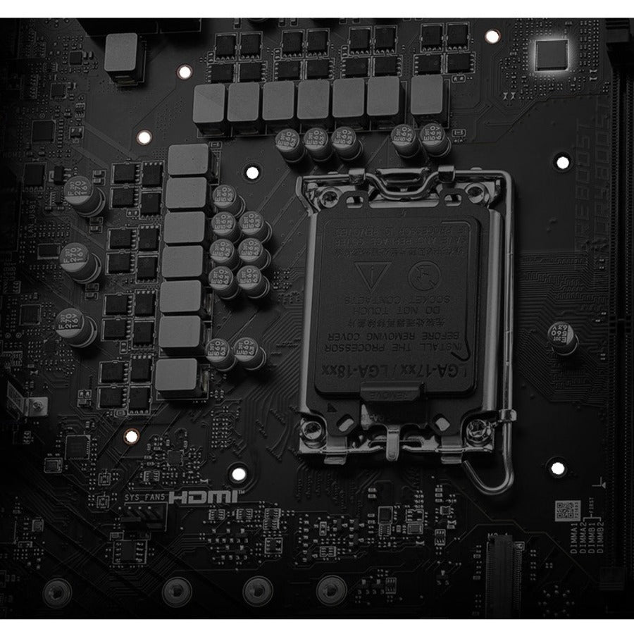 MSI PRO B760-P WIFI Gaming Desktop Motherboard - Intel B760 Chipset - Socket LGA-1700 - ATX PROB760PWIFI