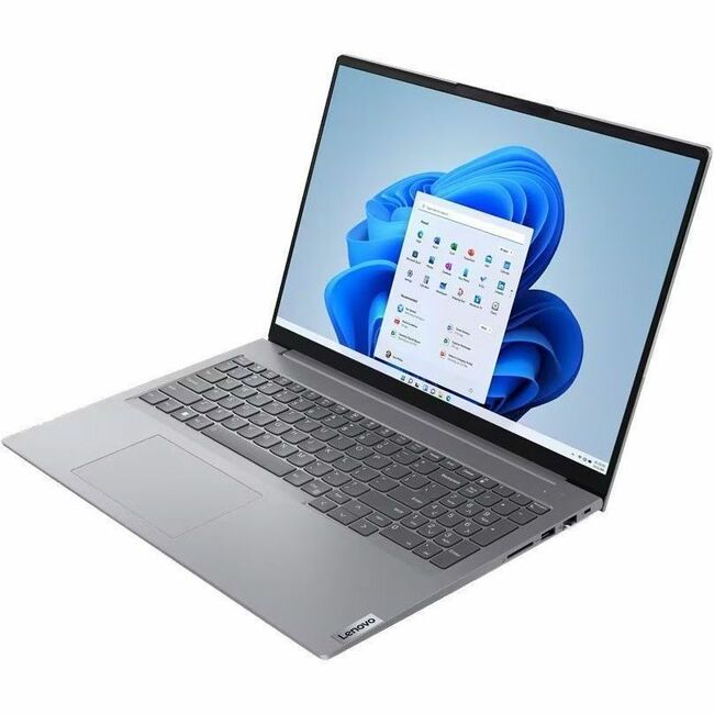 Lenovo ThinkBook 16 G6 IRL 21KH000FUS 16" Touchscreen Notebook - WUXGA - Intel Core i7 13th Gen i7-1355U - 16 GB - 512 GB SSD - English (US) Keyboard - Arctic Gray 21KH000FUS