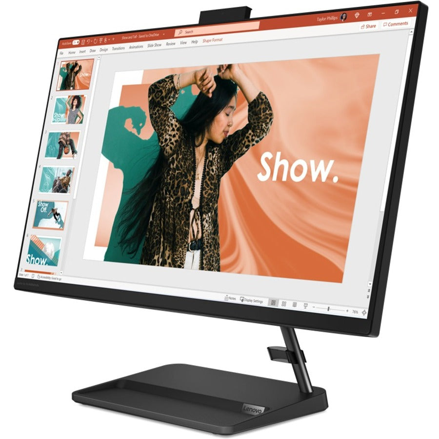 Lenovo IdeaCentre 3 27IAP7 F0GJ00TTUS All-in-One Computer - Intel Core i7 13th Gen i7-13620H - 32 GB - 1 TB SSD - 27" Full HD Touchscreen - Desktop - Black F0GJ00TTUS