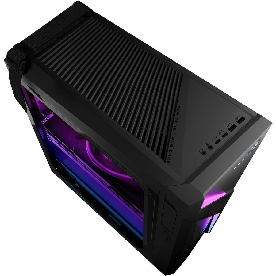 Asus ROG Strix G16CHR G16CHR-DS774 Gaming Desktop Computer - Intel Core i7 14th Gen i7-14700F - 16 GB - 1 TB SSD - Gray G16CHR-DS774