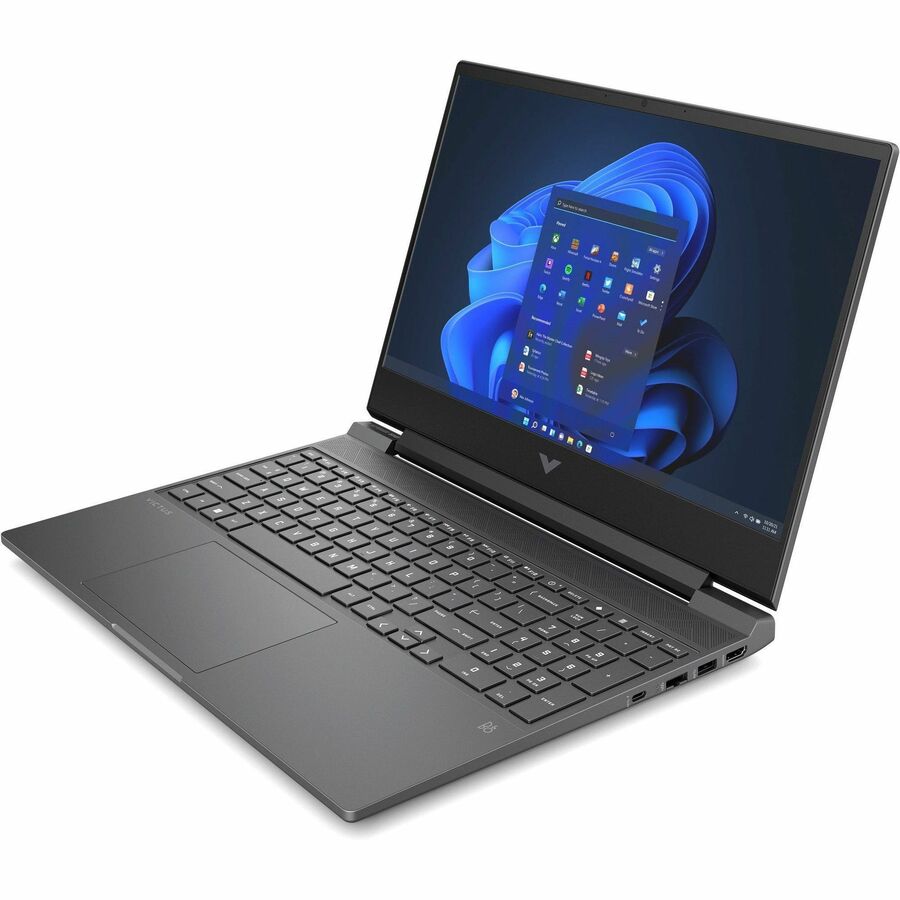 VICTUS 15-fb1000 15-fb1010ca 15.6" Gaming Notebook - Full HD - AMD Ryzen 5 7535HS - 8 GB - 512 GB SSD - Mica Silver 8G9J1UAR#ABL