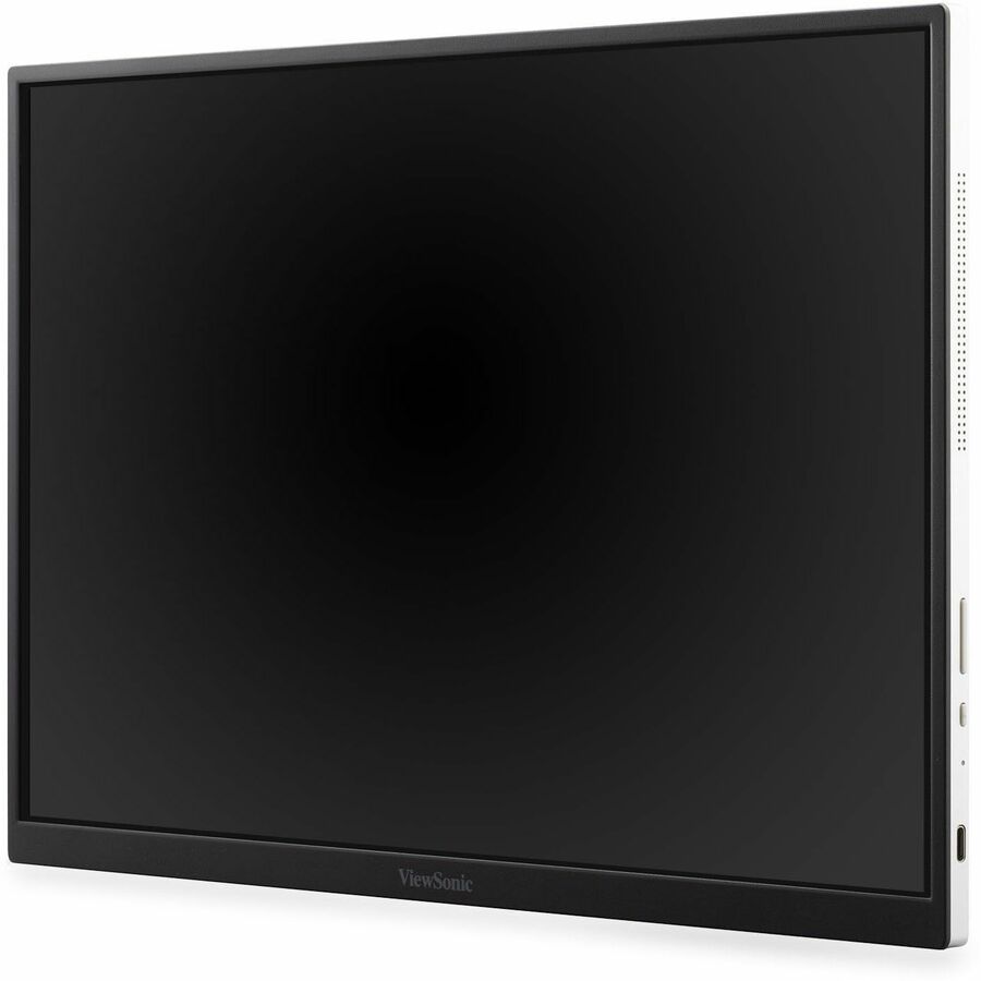 ViewSonic TD1656-2K 16 Inch WQXGA 1600p IPS Touchscreen Portable Monitor with 2 Way Powered 65W USB C, and Built-in Stand with Smart Cover TD1656-2K
