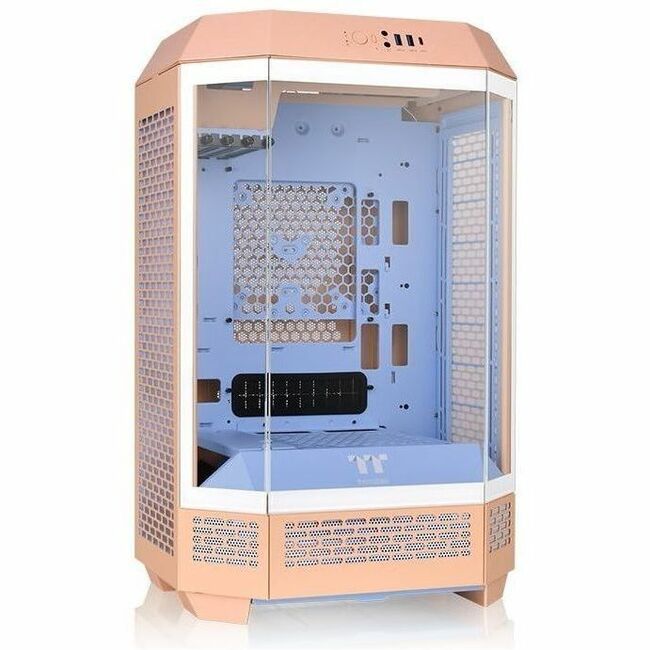 Thermaltake The Tower 300 Peach Fuzz Micro Tower Chassis CA-1Y4-00SKWN-00
