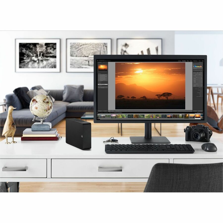 Seagate Expansion 24 TB Desktop Hard Drive - External - Black STKP24000400