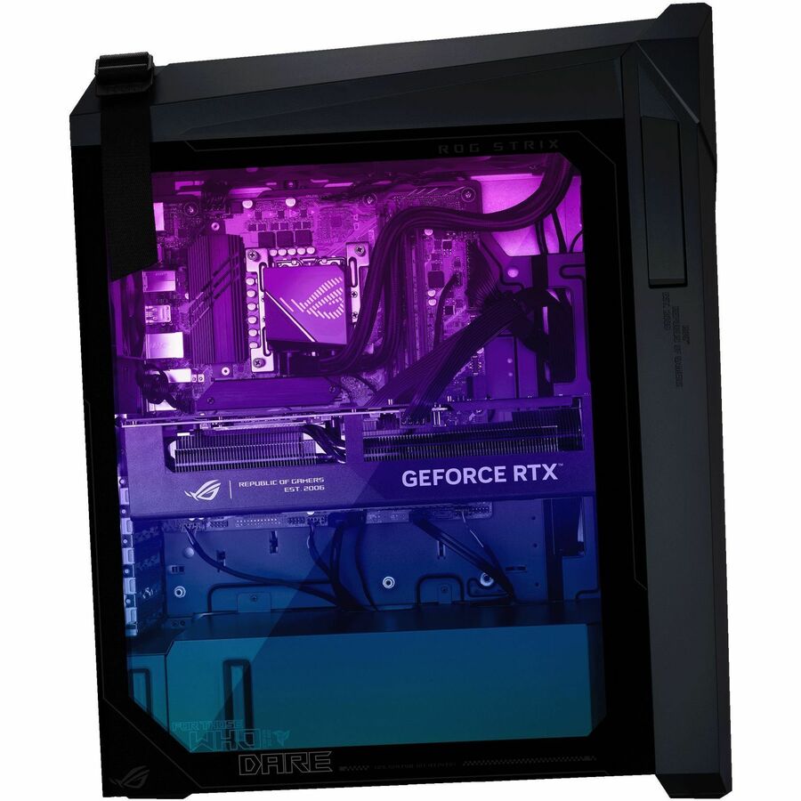 Asus ROG Strix G16CHR G16CHR-DS764 Gaming Desktop Computer - Intel Core i7 14th Gen i7-14700F - 16 GB - 1 TB SSD - Gray G16CHR-DS764