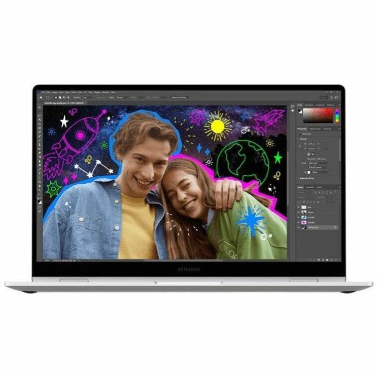 Samsung Galaxy Book4 360 NP754QGK-KS3US 15.6" Touchscreen Convertible 2 in 1 Notebook - Intel Core 5 120U - 16 GB - 256 GB SSD - Silver NP754QGK-KS3US