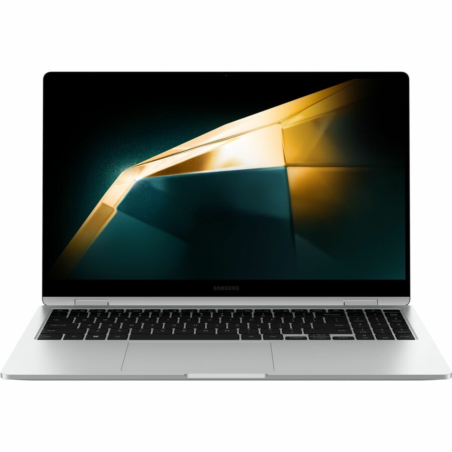 Samsung Galaxy Book4 360 NP754QGK-KS3US 15.6" Touchscreen Convertible 2 in 1 Notebook - Intel Core 5 120U - 16 GB - 256 GB SSD - Silver NP754QGK-KS3US