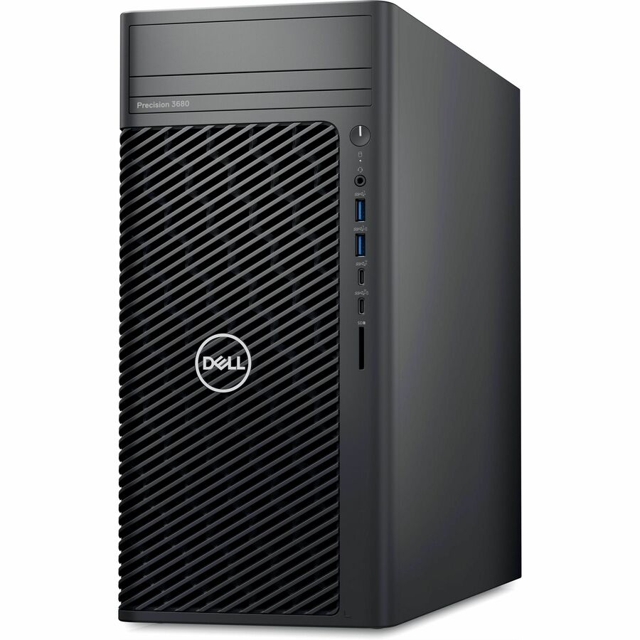Dell Precision 3000 3680 Workstation - Intel Core i7 14th Gen i7-14700 - vPro Technology - 16 GB - 512 GB SSD - Tower - Black JKNFV