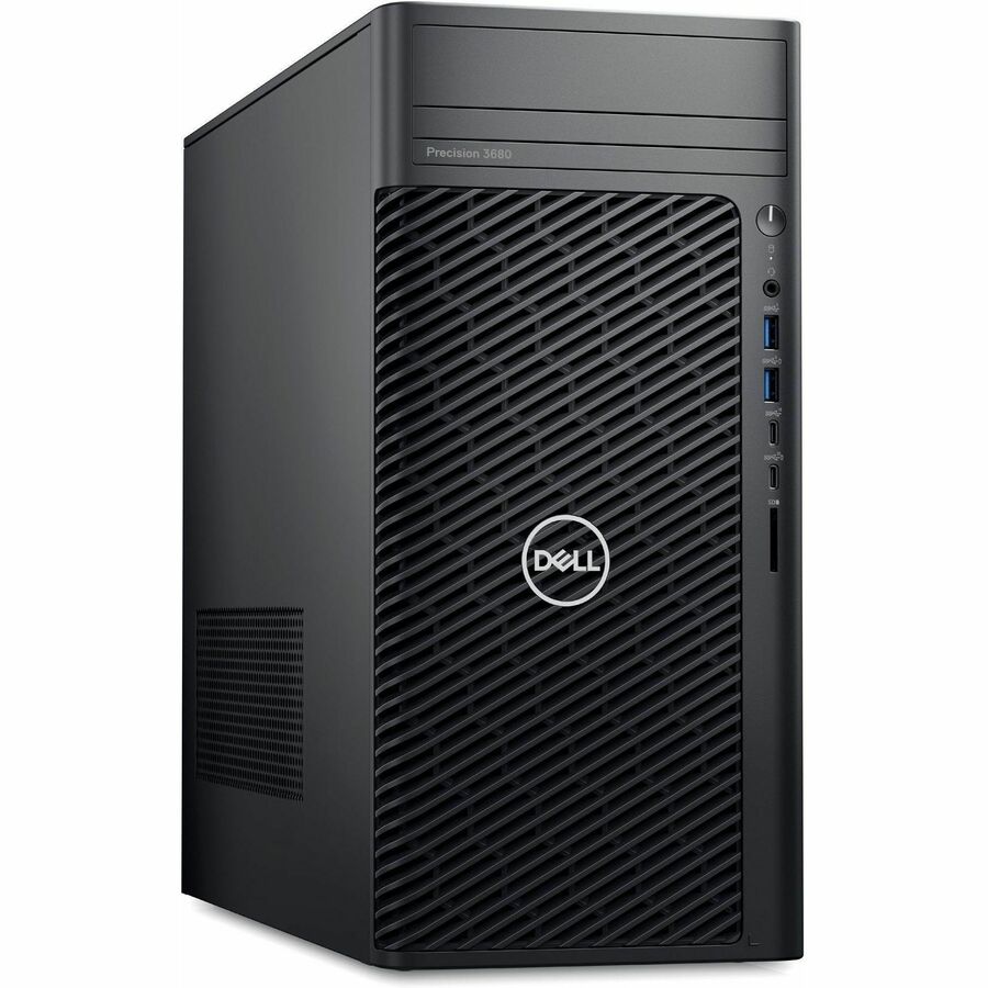 Dell Precision 3000 3680 Workstation - Intel Core i7 14th Gen i7-14700 - vPro Technology - 16 GB - 512 GB SSD - Tower - Black JKNFV
