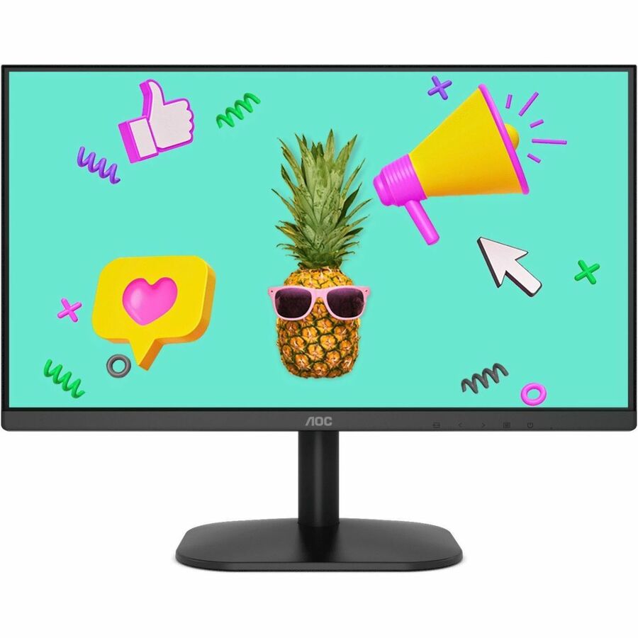 AOC 22B2HM2 22" Class Full HD LED Monitor - 16:9 - Textured Black 22B2HM2