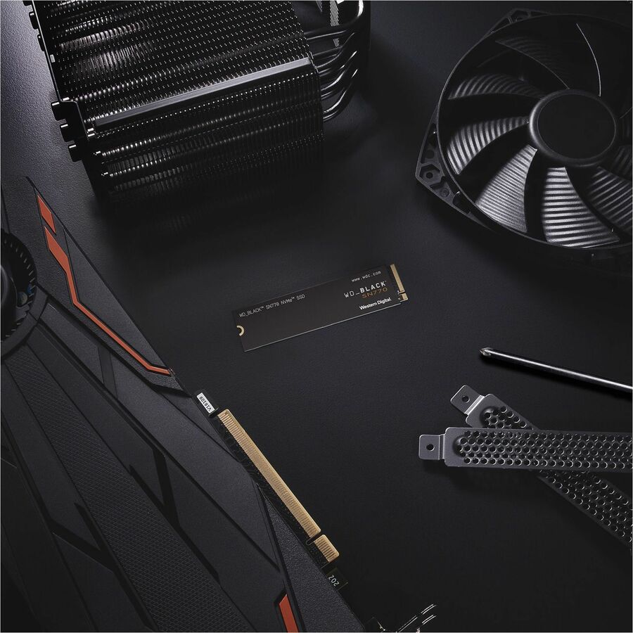 SanDisk Black SN770 WDS500G3X0E-00B3N0 500 GB Solid State Drive - M.2 2280 Internal - PCI Express NVMe (PCI Express NVMe 4.0 x4) WDS500G3X0E-00B3N0