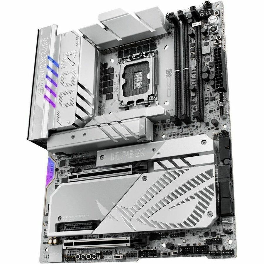 Asus ROG MAXIMUS Z890 APEX Gaming Desktop Motherboard - Intel Z890 Chipset - Socket LGA-1851 - ATX ROG MAXIMUS Z890 APEX