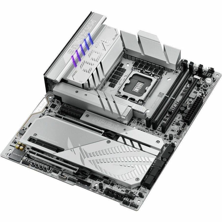 Asus ROG MAXIMUS Z890 APEX Gaming Desktop Motherboard - Intel Z890 Chipset - Socket LGA-1851 - ATX ROG MAXIMUS Z890 APEX