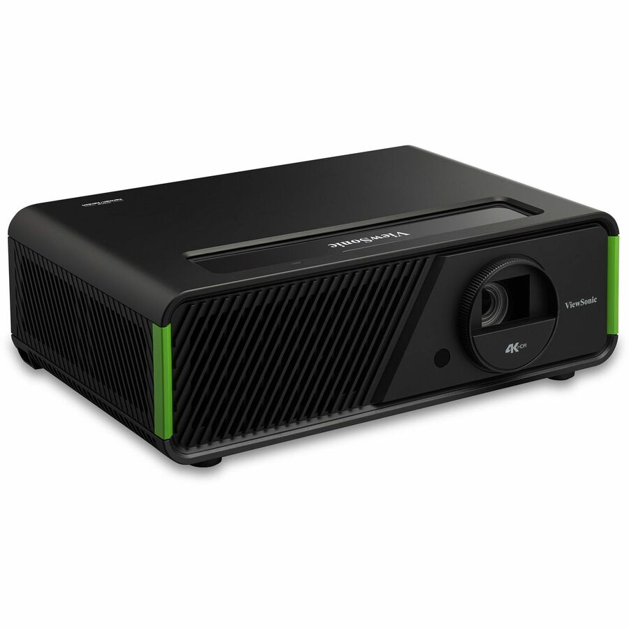 ViewSonic X1-4KPRO UHD 4K LED Projector Designed for Xbox with Built-in Google TV and Netflix, 2500 Lumens, H/V Keystone, 4 Corner Adjustment, 1.3x Optical Zoom for Smart Home Theater X1-4KPro