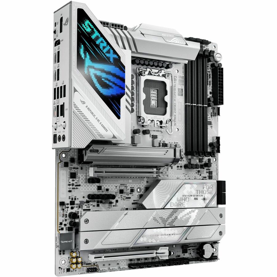 Asus ROG STRIXZ890-AGAMINGWIFI Gaming Desktop Motherboard - Intel Z890 Chipset - Socket LGA-1851 - ATX ROG STRIXZ890-AGAMINGWIFI