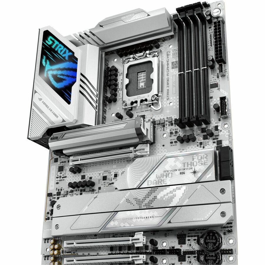 Asus ROG STRIXZ890-AGAMINGWIFI Gaming Desktop Motherboard - Intel Z890 Chipset - Socket LGA-1851 - ATX ROG STRIXZ890-AGAMINGWIFI