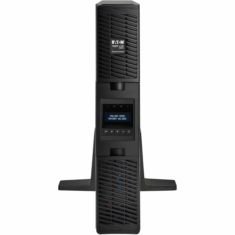 Eaton Tripp Lite Series Tripp Lite series SmartOnline 2000VA 1800W 120V Double-Conversion Sine Wave UPS - 7 Outlets, Extended Run, Network Card Option, LCD, USB, DB9, 2U Rack/Tower SU2200RTXLCD2U