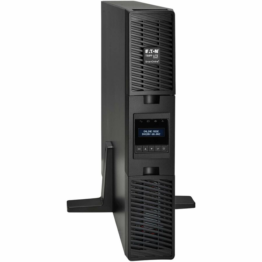 Eaton Tripp Lite Series Tripp Lite series SmartOnline 2000VA 1800W 120V Double-Conversion Sine Wave UPS - 7 Outlets, Extended Run, Network Card Option, LCD, USB, DB9, 2U Rack/Tower SU2200RTXLCD2U