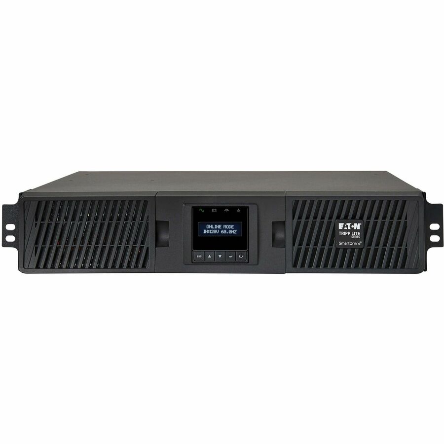 Eaton Tripp Lite Series Tripp Lite series SmartOnline 2000VA 1800W 120V Double-Conversion Sine Wave UPS - 7 Outlets, Extended Run, Network Card Option, LCD, USB, DB9, 2U Rack/Tower SU2200RTXLCD2U
