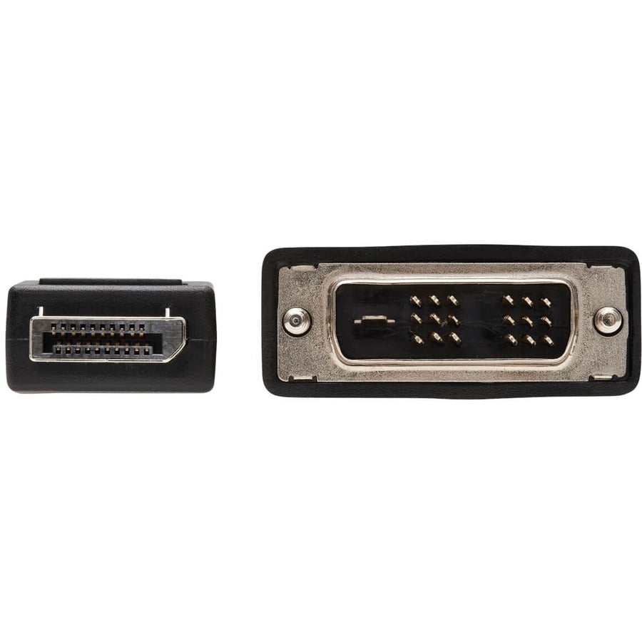 Eaton Tripp Lite Series DisplayPort to DVI Adapter Cable (DP with Latches to DVI-D Single Link M/M), 6 ft. (1.8 m) P581-006