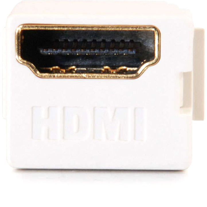 C2G Snap-In HDMI F/F Keystone Insert Module - White 03345